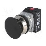 Intrerupator acţionat prin apasare, 1 pozitii, 30mm, seria NEF30, PROMET - NEF30-DSXY Intrerupator acţionat prin apasare, 1 pozitii, 30mm, seria NEF30, PROMET - NEF30-DSXY