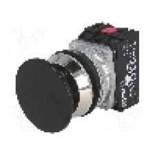 Intrerupator acţionat prin apasare, 1 pozitii, 30mm, seria NEF30, PROMET - NEF30-DSXY