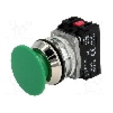 Intrerupator acţionat prin apasare, 1 pozitii, 30mm, seria NEF30, PROMET - NEF30-DZXY