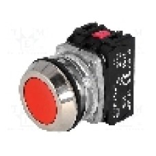 Intrerupator acţionat prin apasare, 1 pozitii, 30mm, seria NEF30, PROMET - NEF30-KCXY Intrerupator acţionat prin apasare, 1 pozitii, 30mm, seria NEF30, PROMET - NEF30-KCXY