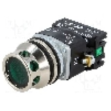 Intrerupator acţionat prin apasare, 1 pozitii, 30mm, seria NEF30, PROMET - NEF30-KLZXY24V Intrerupator acţionat prin apasare, 1 pozitii, 30mm, seria NEF30, PROMET - NEF30-KLZXY24V