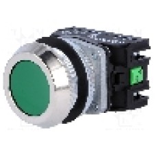 Intrerupator acţionat prin apasare, 1 pozitii, 30mm, seria NEF30, PROMET - NEF30-KZXY