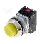 Intrerupator acţionat prin apasare, 1 pozitii, 30mm, seria NEF30, PROMET - NEF30-WGXY