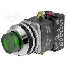 Intrerupator acţionat prin apasare, 1 pozitii, 30mm, seria NEF30, PROMET - NEF30-WLZXY-24VDC Intrerupator acţionat prin apasare, 1 pozitii, 30mm, seria NEF30, PROMET - NEF30-WLZXY-24VDC