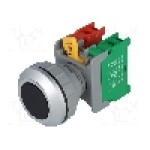 Intrerupator acţionat prin apasare, 1 pozitii, 30mm, seria XB30, AUSPICIOUS - XB30-1O/C BK Intrerupator acţionat prin apasare, 1 pozitii, 30mm, seria XB30, AUSPICIOUS - XB30-1O/C BK