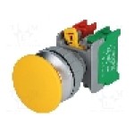 Intrerupator acţionat prin apasare, 1 pozitii, 30mm, seria XE30, AUSPICIOUS - XE30-1O/C Y Intrerupator acţionat prin apasare, 1 pozitii, 30mm, seria XE30, AUSPICIOUS - XE30-1O/C Y
