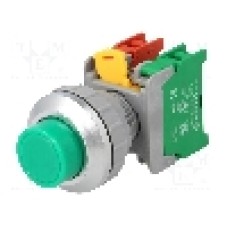Intrerupator acţionat prin apasare, 1 pozitii, 30mm, seria XL30, AUSPICIOUS - XL30-1O/C G