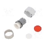 Intrerupator acţionat prin apasare, 22mm, seria 04, IP65, EAO - 704.042.2