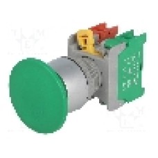 Intrerupator acţionat prin apasare, 22mm, seria EB22, IP65, AUSPICIOUS - EB22-1O/C G