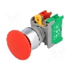 Intrerupator acţionat prin apasare, 22mm, seria EB22, IP65, AUSPICIOUS - EB22-1O/C R Intrerupator acţionat prin apasare, 22mm, seria EB22, IP65, AUSPICIOUS - EB22-1O/C R