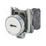 Intrerupator acţionat prin apasare, 22mm, seria Harmony XB4, {{Clasa etanşeitate}}, SCHNEIDER ELECTRIC - XB4BA3341