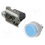 Intrerupator acţionat prin apasare, 22mm, seria Harmony XB4, IP66, SCHNEIDER ELECTRIC - XB4BP61 Intrerupator acţionat prin apasare, 22mm, seria Harmony XB4, IP66, SCHNEIDER ELECTRIC - XB4BP61