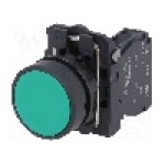 Intrerupator acţionat prin apasare, 22mm, seria Harmony XB5, IP66, SCHNEIDER ELECTRIC - XB5AA31 Intrerupator acţionat prin apasare, 22mm, seria Harmony XB5, IP66, SCHNEIDER ELECTRIC - XB5AA31