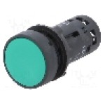 Intrerupator acţionat prin apasare, 22mm, seria Harmony XB7, IP65, SCHNEIDER ELECTRIC - XB7NA33