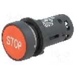 Intrerupator acţionat prin apasare, 22mm, seria Harmony XB7, IP65, SCHNEIDER ELECTRIC - XB7NA4234 Intrerupator acţionat prin apasare, 22mm, seria Harmony XB7, IP65, SCHNEIDER ELECTRIC - XB7NA4234