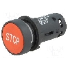 Intrerupator acţionat prin apasare, 22mm, seria Harmony XB7, IP65, SCHNEIDER ELECTRIC - XB7NA4234