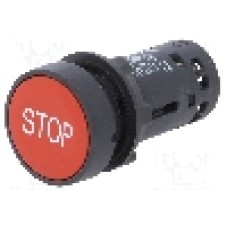 Intrerupator acţionat prin apasare, 22mm, seria Harmony XB7, IP65, SCHNEIDER ELECTRIC - XB7NA4534 Intrerupator acţionat prin apasare, 22mm, seria Harmony XB7, IP65, SCHNEIDER ELECTRIC - XB7NA4534