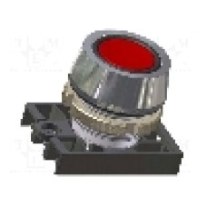 Intrerupator acţionat prin apasare, 22mm, seria NEK22, IP65, PROMET - NEK22M-UKC Intrerupator acţionat prin apasare, 22mm, seria NEK22, IP65, PROMET - NEK22M-UKC
