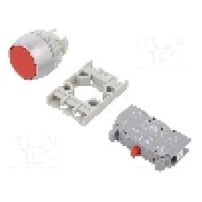 Intrerupator acţionat prin apasare, 22mm, seria SP22, IP65, SPAMEL - SP22-KC-01