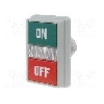 Intrerupator acţionat prin apasare, 22mm, seria {{Seria producatorului}}, {{Clasa etanşeitate}}, {{Producator}} - 