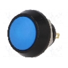 Intrerupator anti-vandalism, OFF-(ON), Ø12mm, ONPOW, GQ12B-10/J/B/A