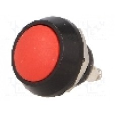 Intrerupator anti-vandalism, OFF-(ON), Ø12mm, ONPOW, GQ12B-10/R/A