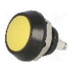 Intrerupator anti-vandalism, OFF-(ON), Ø12mm, ONPOW, GQ12B-10/Y/A Intrerupator anti-vandalism, OFF-(ON), Ø12mm, ONPOW, GQ12B-10/Y/A