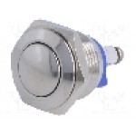 Intrerupator anti-vandalism, OFF-(ON), Ø16mm, BULGIN, MP0042/2