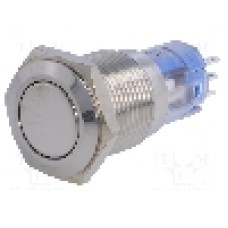 Intrerupator anti-vandalism, OFF-ON, Ø16mm, BULGIN, MP0045/1E0NN000 Intrerupator anti-vandalism, OFF-ON, Ø16mm, BULGIN, MP0045/1E0NN000