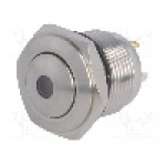 Intrerupator anti-vandalism, OFF-(ON), Ø16mm, ONPOW - GQ16B-10D/J/G/24V/S Intrerupator anti-vandalism, OFF-(ON), Ø16mm, ONPOW - GQ16B-10D/J/G/24V/S