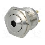 Intrerupator anti-vandalism, OFF-(ON), Ø16mm, ONPOW - GQ16B-10D/J/Y/12V/S Intrerupator anti-vandalism, OFF-(ON), Ø16mm, ONPOW - GQ16B-10D/J/Y/12V/S