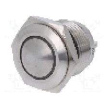 Intrerupator anti-vandalism, OFF-(ON), Ø16mm, ONPOW, GQ16B-10E/J/B/6V/S