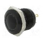 Intrerupator anti-vandalism, OFF-(ON), Ø16mm, ONPOW, GQ16B-10E/J/G/24V/A