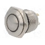 Intrerupator anti-vandalism, OFF-(ON), Ø16mm, ONPOW, GQ16B-10E/J/G/24V/S Intrerupator anti-vandalism, OFF-(ON), Ø16mm, ONPOW, GQ16B-10E/J/G/24V/S