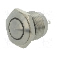 Intrerupator anti-vandalism, OFF-(ON), Ø16mm, ONPOW, GQ16B-10E/J/R/24V/S Intrerupator anti-vandalism, OFF-(ON), Ø16mm, ONPOW, GQ16B-10E/J/R/24V/S