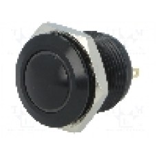 Intrerupator anti-vandalism, OFF-(ON), Ø16mm, ONPOW, GQ16B-10E/J/Y/12V/A