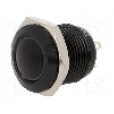 Intrerupator anti-vandalism, OFF-(ON), Ø16mm, ONPOW, GQ16B-10E/J/Y/24V/A