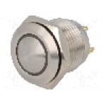 Intrerupator anti-vandalism, OFF-(ON), Ø16mm, ONPOW, GQ16B-10E/J/Y/24V/S Intrerupator anti-vandalism, OFF-(ON), Ø16mm, ONPOW, GQ16B-10E/J/Y/24V/S