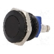 Intrerupator anti-vandalism, OFF-(ON), Ø16mm, ONPOW, GQ16F-10/A