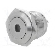 Intrerupator anti-vandalism, OFF-(ON), Ø16mm, ONPOW, GQ16F-10D/J/B/24V/S