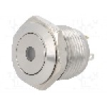 Intrerupator anti-vandalism, OFF-(ON), Ø16mm, ONPOW, GQ16F-10D/J/R/24V/S Intrerupator anti-vandalism, OFF-(ON), Ø16mm, ONPOW, GQ16F-10D/J/R/24V/S