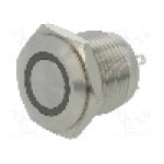 Intrerupator anti-vandalism, OFF-(ON), Ø16mm, ONPOW, GQ16F-10E/J/B/24V/S Intrerupator anti-vandalism, OFF-(ON), Ø16mm, ONPOW, GQ16F-10E/J/B/24V/S