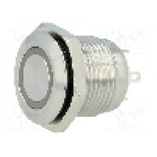 Intrerupator anti-vandalism, OFF-(ON), Ø16mm, ONPOW, GQ16F-10E/J/G/12V/S