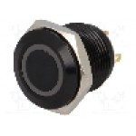 Intrerupator anti-vandalism, OFF-(ON), Ø16mm, ONPOW, GQ16F-10E/J/R/24V/A Intrerupator anti-vandalism, OFF-(ON), Ø16mm, ONPOW, GQ16F-10E/J/R/24V/A