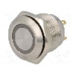 Intrerupator anti-vandalism, OFF-(ON), Ø16mm, ONPOW, GQ16F-10E/J/W/24V/S Intrerupator anti-vandalism, OFF-(ON), Ø16mm, ONPOW, GQ16F-10E/J/W/24V/S