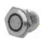 Intrerupator anti-vandalism, OFF-(ON), Ø16mm, ONPOW, GQ16F-10E/J/Y/24V/S Intrerupator anti-vandalism, OFF-(ON), Ø16mm, ONPOW, GQ16F-10E/J/Y/24V/S