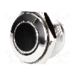 Intrerupator anti-vandalism, OFF-(ON), Ø16mm, ONPOW, GQ16F-10/J/S