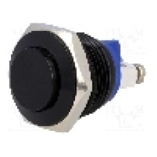 Intrerupator anti-vandalism, OFF-(ON), Ø16mm, ONPOW, GQ16H-10/A