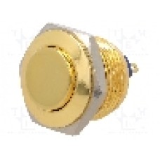 Intrerupator anti-vandalism, OFF-(ON), Ø16mm, ONPOW - GQ16H-10/J/G