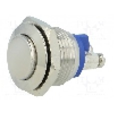 Intrerupator anti-vandalism, OFF-(ON), Ø16mm, ONPOW, GQ16H-10/S